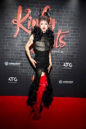 abb: Miss Ivanka T. auf dem roten Teppich zu Gast bei der Premiere von Kinky Boots - The Musical im Admiralspalast am 18.12.2025 in Berlin Berlin Deutschland