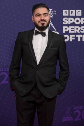 BBC Sports Personality of the Year Arrivals Red Carpet arrivals at Studio 10, Media City in Manchester ahead of the BBC Sports Personality of the Year 2025 Awards Featuring: Khawaja-Raees Mahmood Where: Manchester, United Kingdom When: 18 Dec 2025 Credit: Graham Finney WENN Manchester United Kingdom Copyright: xWENNx wenn40849549 x wenn40849549