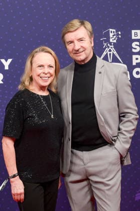 BBC Sports Personality of the Year Arrivals Red Carpet arrivals at Studio 10, Media City in Manchester ahead of the BBC Sports Personality of the Year 2025 Awards Featuring: Jane Torvill, Christopher Dean Where: Manchester, United Kingdom When: 18 Dec 2025 Credit: Graham Finney WENN Manchester United Kingdom Copyright: xWENNx wenn40849458 x wenn40849458