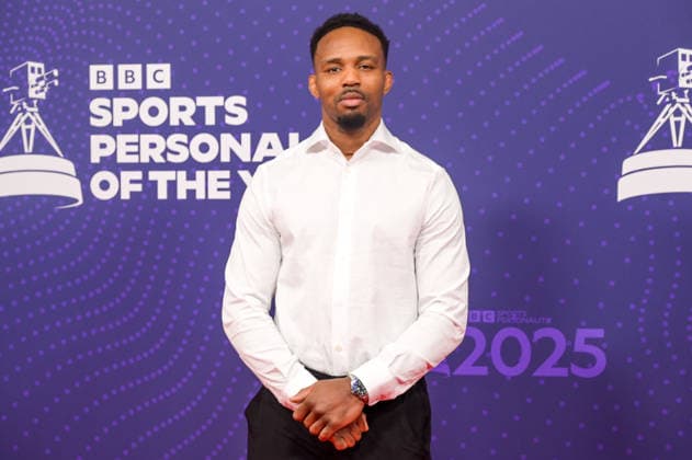 BBC Sports Personality of the Year Arrivals Red Carpet arrivals at Studio 10, Media City in Manchester ahead of the BBC Sports Personality of the Year 2025 Awards Featuring: Lerone Murphy Where: Manchester, United Kingdom When: 18 Dec 2025 Credit: Graham Finney WENN Manchester United Kingdom Copyright: xWENNx wenn40849483 x wenn40849483