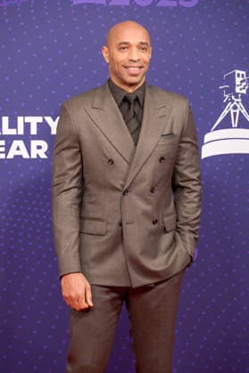 BBC Sports Personality of the Year Arrivals Red Carpet arrivals at Studio 10, Media City in Manchester ahead of the BBC Sports Personality of the Year 2025 Awards Featuring: Thierry Henry Where: Manchester, United Kingdom When: 18 Dec 2025 Credit: Graham Finney WENN Manchester United Kingdom Copyright: xWENNx wenn40849484 x wenn40849484