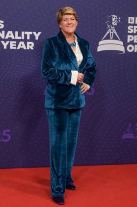 BBC Sports Personality of the Year Arrivals Red Carpet arrivals at Studio 10, Media City in Manchester ahead of the BBC Sports Personality of the Year 2025 Awards Featuring: Claire Balding Where: Manchester, United Kingdom When: 18 Dec 2025 Credit: Graham Finney WENN Manchester United Kingdom Copyright: xWENNx wenn40849536 x wenn40849536