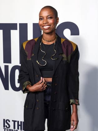 Is This Thing On Premiere - LA Sasheer Zamata At The Los Angeles Premiere Of Searchlight Pictures Is This Thing On? At Vidiots In Los Angeles CA, USA on December 18, 2025. Photo by Fati S ABACAPRESS.COM Los Angeles CA United States  Copyright: xFatixSadou ABACAPRESS.COMx