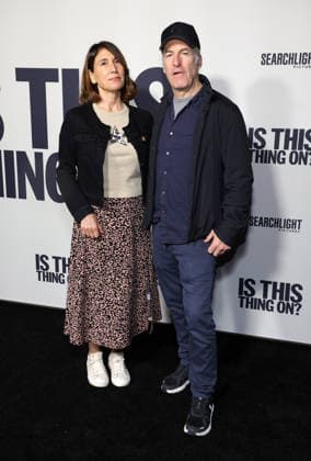 Los Angeles Premiere Of Searchlight Pictures Is This Thing On? 18 December 2025 . Los Angeles, California - Naomi Odenkirk ,Bob Odenkirk At Los Angeles Premiere Of Searchlight Pictures Is This Thing On? held at Vidiots in Los Angeles., Credit:Sadou Faye Avalon United States, CA, Los Angeles, Vidiots  Copyright: xSadouxFayex xAvalonx 1060335099
