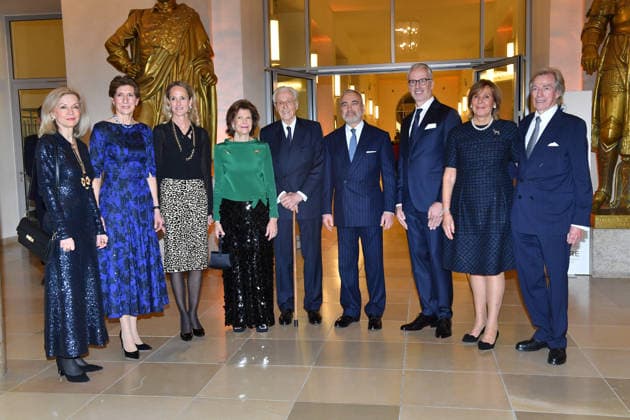 IH Königin Silvia von Schweden, Herzog Franz von Bayern mit seinen Lebensgefährten, Uschi von Bayern , Leopold Poldi von Bayern 30. BMW Adventskonzert Charity, Benefiz Herkulessaal Residenz München 16. Dezember 2025