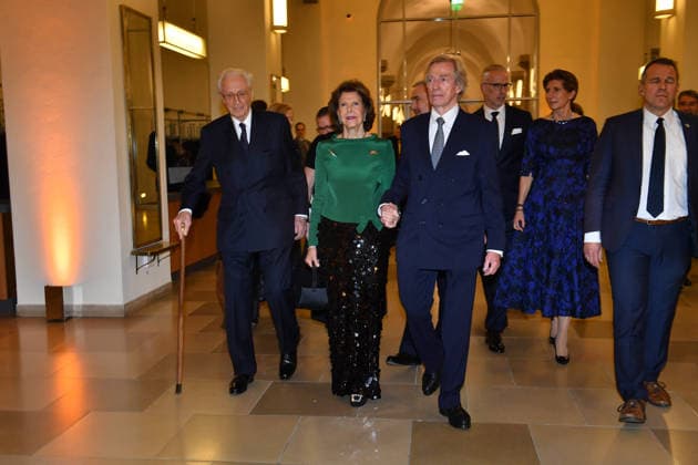 Herzog Franz von Bayern, IH Königin Silvia von Schweden, Leopold Poldi von Bayern 30. BMW Adventskonzert Charity, Benefiz Herkulessaal Residenz München 16. Dezember 2025