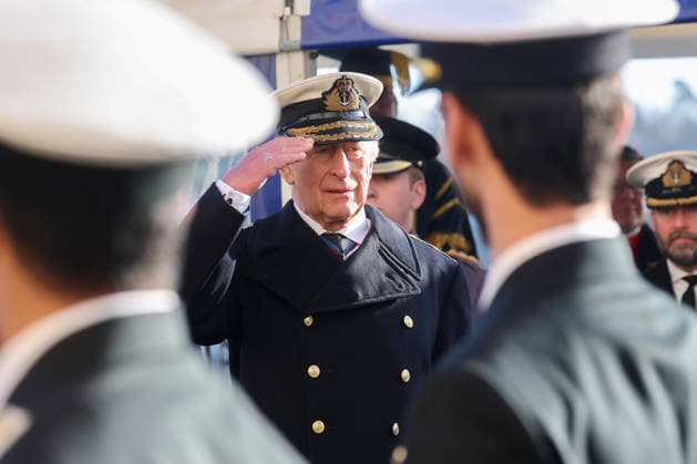 . 19 12 2025. Dartmouth, United Kingdom. King Charles III presides over the Lord High AdmiralÕs Divisions at the Britannia Royal Naval College in Dartmouth. United Kingdom.  xPoolx xi-Imagesx IIM-26465-0038
