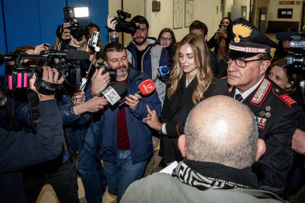 December 19, 2025, Milan, Mi, Italy: December 19, 2025, Milan. Milan Court. Hearing in the Pandoro Gate case with Chiara Ferragni charged. Milan Italy  - ZUMAa289 20251219_zia_a289_008 Copyright: xNicolaxMarfisix