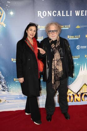 Eliana Larible und Bernahrd Paul bei der Roncalli Weihnachtscircus Premiere im Tempodrom am 19.12.2025 in Berlin Roncalli Weihnachtscircus Premiere in Berlin