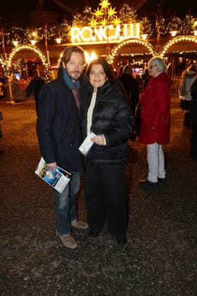 Andreas Pietschmann und Jasmin Tabatabai bei der Roncalli Weihnachtscircus Premiere im Tempodrom am 19.12.2025 in Berlin Roncalli Weihnachtscircus Premiere in Berlin