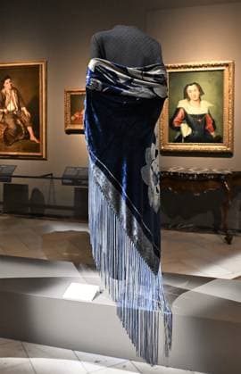 Milan, Italy Giorgio Armani.Milan, for love on display at the Pinacoteca di Brera for the first time an exhibition dedicated to the stylistic journey of Giorgio Armani welcoming a selection of clothes in its prestigious rooms a union of fashion and art In the photo: Giorgio Armani s clothes on display  Copyright: xNickxZonnax xipa-agency.netx xNickxZonnax IPA_Agency_IPA69325610