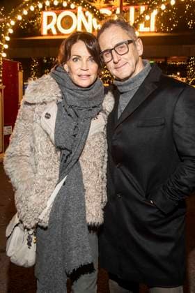 abb: Anja Kling und Wolfram Becker Ehemann Schauspielerin zu gast bei der Premiere des 21. Roncalli Weihnachtscircus im Tempodrom Berlin, am 19.12.2025 in Berlin Berlin Deutschland