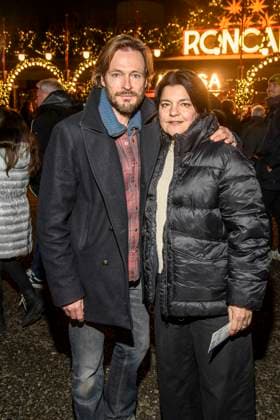 abb: Andreas Pietschmann und Jasmin Tabatabai Paar Schauspieler zu gast bei der Premiere des 21. Roncalli Weihnachtscircus im Tempodrom Berlin, am 19.12.2025 in Berlin Berlin Deutschland