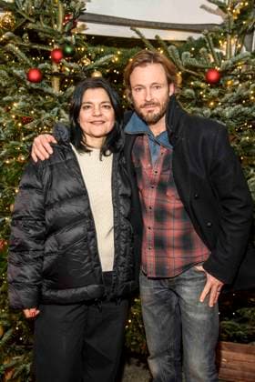abb: Andreas Pietschmann und Jasmin Tabatabai Paar Schauspieler zu gast bei der Premiere des 21. Roncalli Weihnachtscircus im Tempodrom Berlin, am 19.12.2025 in Berlin Berlin Deutschland