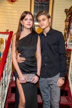 abb: Leni Summer und Tyler von Jascheroff Schauspieler zu gast bei der Premiere des 21. Roncalli Weihnachtscircus im Tempodrom Berlin, am 19.12.2025 in Berlin Berlin Deutschland