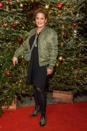 abb: Muriel Baumeister Schauspielerin zu gast bei der Premiere des 21. Roncalli Weihnachtscircus im Tempodrom Berlin, am 19.12.2025 in Berlin Berlin Deutschland
