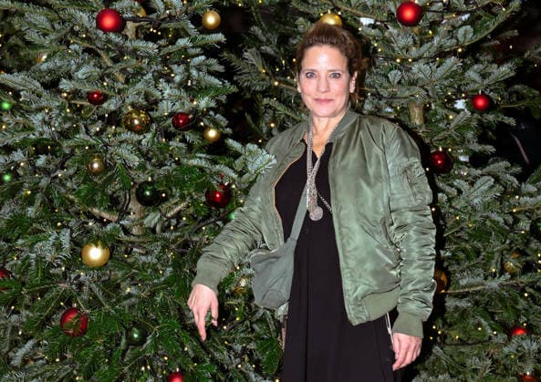 19.12.2025, xlakx, Entertainment, Roncalli Weihnachtscircus v.l. Muriel Baumeister zu Gast bei der Jubilaeums Vorstellung bei der Premiere des 21.Original Roncalli Weihnachtscircus im Tempodrom Berlin1 Berlin