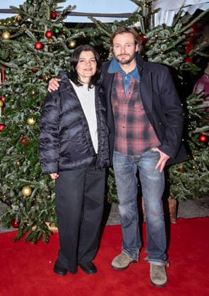 19.12.2025, xlakx, Entertainment, Roncalli Weihnachtscircus v.l. Andreas Pietschmann, Jasmin Tabatabai zu Gast bei der Jubilaeums Vorstellung bei der Premiere des 21.Original Roncalli Weihnachtscircus im Tempodrom Berlin Berlin