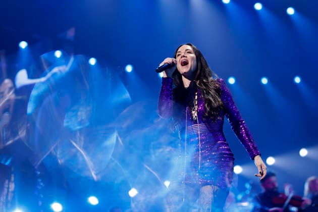 Sängerin Vanessa Amorosi live bei der 40. Night of the Proms 2025 in der Lanxess Arena. Köln, 19.12.2025 NRW Deutschland Copyright: xChristophxHardtx