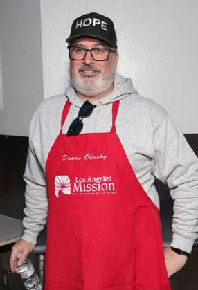 19 December 2025 - Los Angeles, California - Dennis Oleesky. Hope The Mission And Los Angeles Mission Host Annual Christmas Celebration On Skid Row held at Los Angeles Mission in Los Angeles. Photo Copyright: xAdMediax MediaPunchx