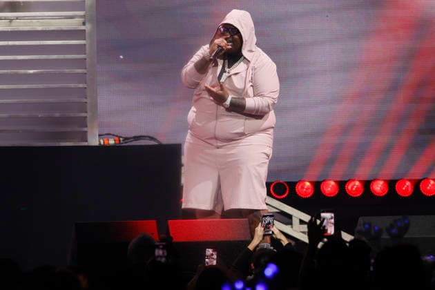 BigXthaPlug performs at the Y100 s iHeartRadio Jingle Ball 2025 show at the Kaseya Center in Miami, Florida, on Saturday, December 20, 2025.  MIA20251220115 GARYxIxROTHSTEIN