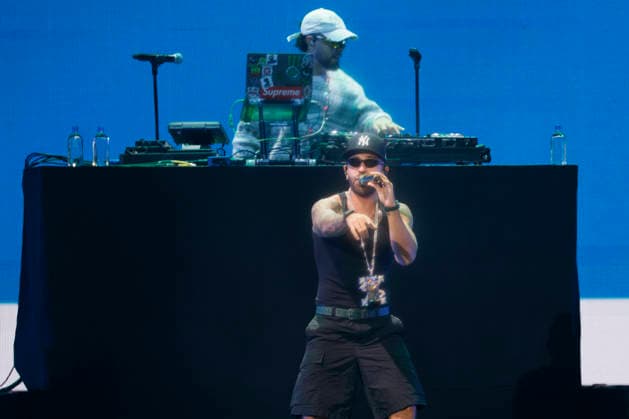 Feid performs at the Y100 s iHeartRadio Jingle Ball 2025 show at the Kaseya Center in Miami, Florida, on Saturday, December 20, 2025.  MIA20251220127 GARYxIxROTHSTEIN