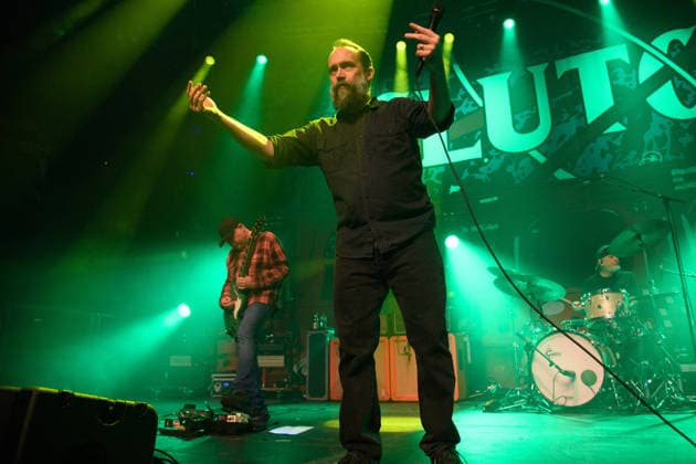 Clutch Perform at The Roundhouse, London Lead singer Neil Fallon and lead guitarist Tim Sult of American rock band Clutch performs at The Roundhouse, London, England, UK on Saturday 20 December 2025 as they celebrate the release of their 1995 self titled album on 180 gram vinyl for its 30th Anniversary., Credit:Justin Ng Avalon UK, England, London, The Roundhouse  Copyright: xJustinxNgx xAvalonx 1060733923