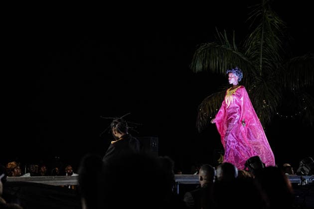 2025 Kivu Fashion Week in the Democratic Republic of the Congo GOMA, DEMOCRATIC REPUBLIC OF THE CONGO - DECEMBER 21: Models walk the runway during the 2025 Kivu Fashion Week in Goma, the capital of North Kivu province in the Democratic Republic of the Congo (DRC) on December 21, 2025. Jospin Mwisha Anadolu Goma Democratic Republic of the Congo. Editorial use only. Please get in touch for any other usage.  Copyright: x2025xAnadoluxJospinxMwishax