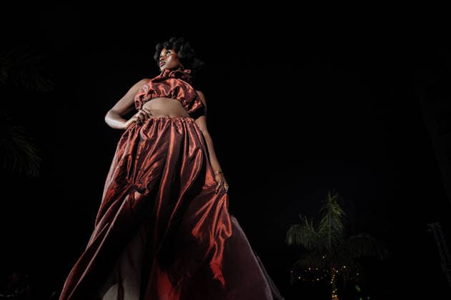 2025 Kivu Fashion Week in the Democratic Republic of the Congo GOMA, DEMOCRATIC REPUBLIC OF THE CONGO - DECEMBER 21: Models walk the runway during the 2025 Kivu Fashion Week in Goma, the capital of North Kivu province in the Democratic Republic of the Congo (DRC) on December 21, 2025. Jospin Mwisha Anadolu Goma Democratic Republic of the Congo. Editorial use only. Please get in touch for any other usage.  Copyright: x2025xAnadoluxJospinxMwishax