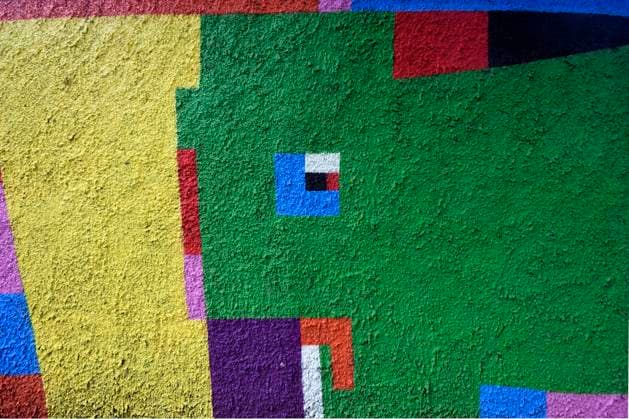 December 21, 2025, Rome, Rome, Italy: The new mural by Geometric Bang (Mattia Botta) on Via del Porto Fluviale in Ostiense. Rome, Italy 22 December 2025 Rome Italy  - ZUMAa289 20251221_zia_a289_078 Copyright: xMimmoxFrassinetix