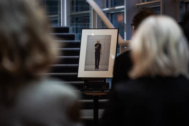 AMSTERDAM Audience at the public farewell of Hans van Manen at the Dutch National Opera & Ballet. Choreographer Van Manen has passed away at the age of 93. ANP DINGENA MOL netherlands out - belgium out  Copyright: xx x545560952x originalFilename: 545560952.jpg
