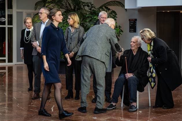 AMSTERDAM Cees Dam at the farewell of Hans van Manen at the Dutch National Opera & Ballet. Choreographer Van Manen has passed away at the age of 93. ANP DINGENA MOL netherlands out - belgium out  Copyright: xx x545585410x originalFilename: 545585410.jpg