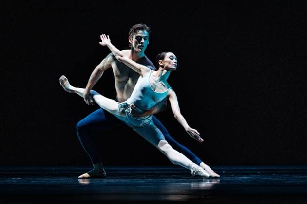 AMSTERDAM Trois Gnossiennes during Hans van Manen s farewell at the Dutch National Opera & Ballet. Choreographer Van Manen has passed away at the age of 93. ANP DINGENA MOL netherlands out - belgium out  Copyright: xx x545586460x originalFilename: 545586460.jpg