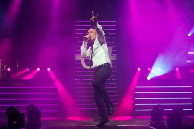 Frontmann Der Graf von der Band Unheilig bei ihrem Konzert im Palladium. Köln, 22.12.2025 NRW Deutschland Copyright: xChristophxHardtx