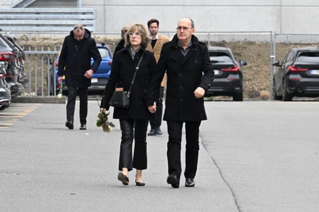 Funeral - Wouter van der Horst Herentals, 23 12 2025 : Today, family and close friends say goodbye to Wouter van der Horst, the husband of singer Belle Perez. The farewell will take place in a location that holds symbolic significance for the couple. They had their wedding reception there on June 18, 2016. Next year, they would have celebrated their tenth anniversary. Pix : Credit : Peter De Smedt CC . Herentals Belgium  Copyright: xContentxCurationx PeterxDexSmedtx xCCx