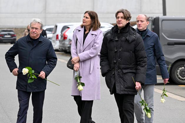 Funeral - Wouter van der Horst Herentals, 23 12 2025 : Today, family and close friends say goodbye to Wouter van der Horst, the husband of singer Belle Perez. The farewell will take place in a location that holds symbolic significance for the couple. They had their wedding reception there on June 18, 2016. Next year, they would have celebrated their tenth anniversary. Pix : Garry Hagger , Gunther Neefs . Credit : Peter De Smedt CC . Herentals Belgium  Copyright: xContentxCurationx PeterxDexSmedtx xCCx