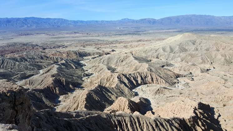 California Desert Landscape at Font s Point, Anza Borrego Desert State Park California Desert Landscape at Font s Point, Anza Borrego Desert State Park. High quality photo, 62251406.jpg RECORD DATE NOT STATED