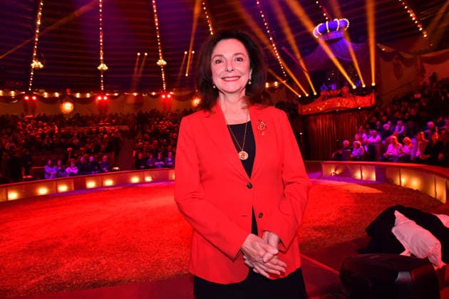 Uschi Dämmrich von Luttitz Premiere Winterspielzeit 2025 Circus Krone Ich. Du, Wir. Krone Manege Kronebau München 25. Dezember 2025