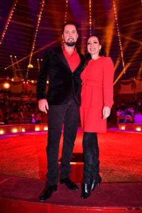 Martin Lacey und Jana Mandana Lacey-Krone Premiere Winterspielzeit 2025 Circus Krone Ich. Du, Wir. Krone Manege Kronebau München 25. Dezember 2025