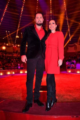 Martin Lacey und Jana Mandana Lacey-Krone Premiere Winterspielzeit 2025 Circus Krone Ich. Du, Wir. Krone Manege Kronebau München 25. Dezember 2025