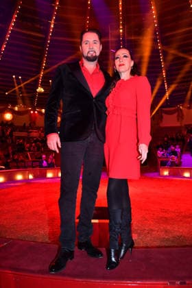 Martin Lacey und Jana Mandana Lacey-Krone Premiere Winterspielzeit 2025 Circus Krone Ich. Du, Wir. Krone Manege Kronebau München 25. Dezember 2025