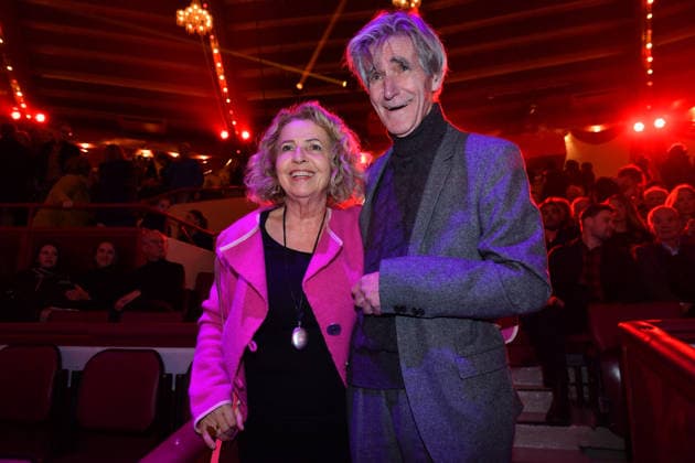 Michaela May mit Ehemann Bernd Schadewald Premiere Winterspielzeit 2025 Circus Krone Ich. Du, Wir. Krone Manege Kronebau München 25. Dezember 2025