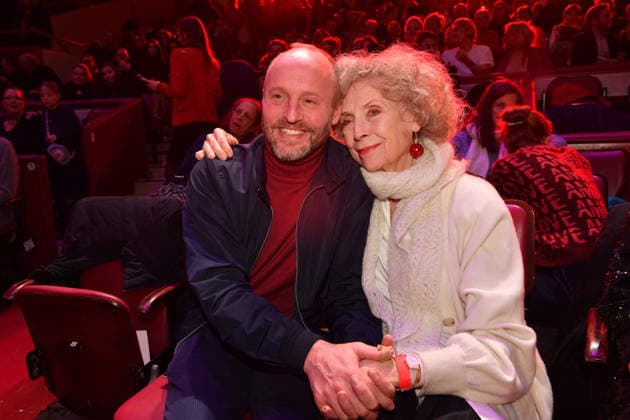 Florian Brückner und Ilse Neubauer Premiere Winterspielzeit 2025 Circus Krone Ich. Du, Wir. Krone Manege Kronebau München 25. Dezember 2025