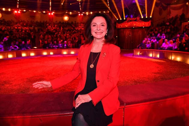 Uschi Dämmrich von Luttitz Premiere Winterspielzeit 2025 Circus Krone Ich. Du, Wir. Krone Manege Kronebau München 25. Dezember 2025