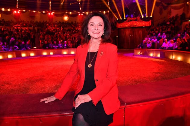 Uschi Dämmrich von Luttitz Premiere Winterspielzeit 2025 Circus Krone Ich. Du, Wir. Krone Manege Kronebau München 25. Dezember 2025