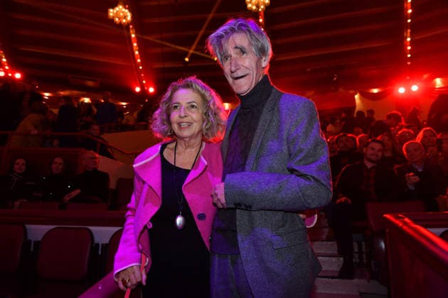 Michaela May mit Ehemann Bernd Schadewald Premiere Winterspielzeit 2025 Circus Krone Ich. Du, Wir. Krone Manege Kronebau München 25. Dezember 2025