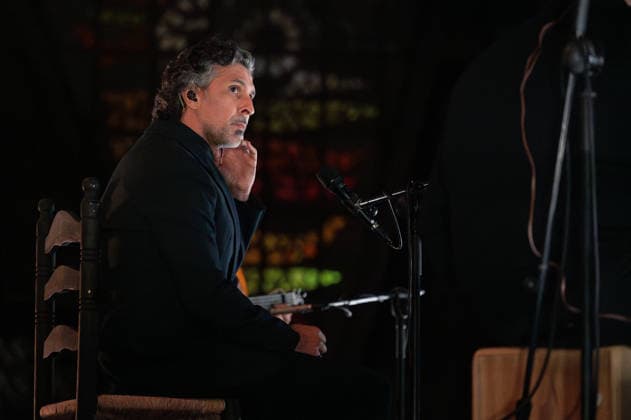 December 26, 2025, Madrid, Spain: The singer Jose Arcangel Ramos, known as Arcangel, performs during the concert at the parish of Our Lady of Guadalupe in Madrid. Madrid Spain - ZUMAs197 20251226_aaa_s197_072 Copyright: xAtilanoxGarciax