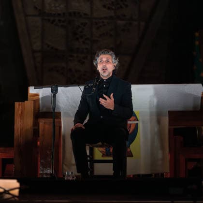 December 26, 2025, Madrid, Spain: The singer Jose Arcangel Ramos, known as Arcangel, performs during the concert at the parish of Our Lady of Guadalupe in Madrid. Madrid Spain - ZUMAs197 20251226_aaa_s197_082 Copyright: xAtilanoxGarciax