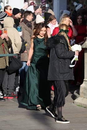 . 27 12 2025. Bath, United Kingdom. Wedding of Adam Peaty and Holly Ramsay at Bath Abbey, United Kingdom.  xStephenxLockx xi-Imagesx IIM-26478-0013