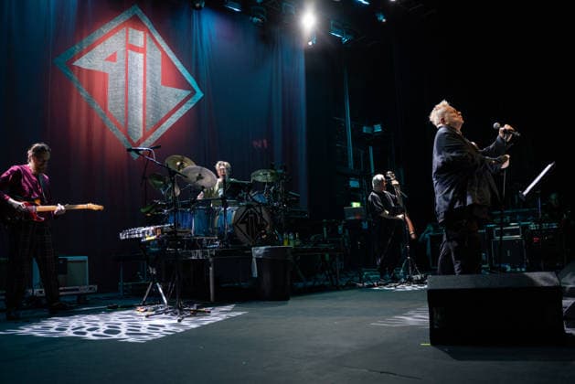 Public Image Ltd ( PiL) led by John Lydon perform at O2 Forum in London, UK - 27 Dec 2025 Band Public Image Ltd- John Lydon, Lu Edmonds, Scott Firth and Mark Roberts seen performing live on stage during the concert. Band Public Image Ltd PiL fronted by John Lydon AKA Johnny Rotten performed at the O2 Forum Kentish Town, London, UK on the first date of their This is not the last tour, Winter UK Tour on December 27th 2025 Pil band members are John Lydon , Lu Edmonds, Scott Firth and Mark Roberts LONDON United Kingdom Copyright: xBonniexBritainx xSOPAxImagesx JHX09912